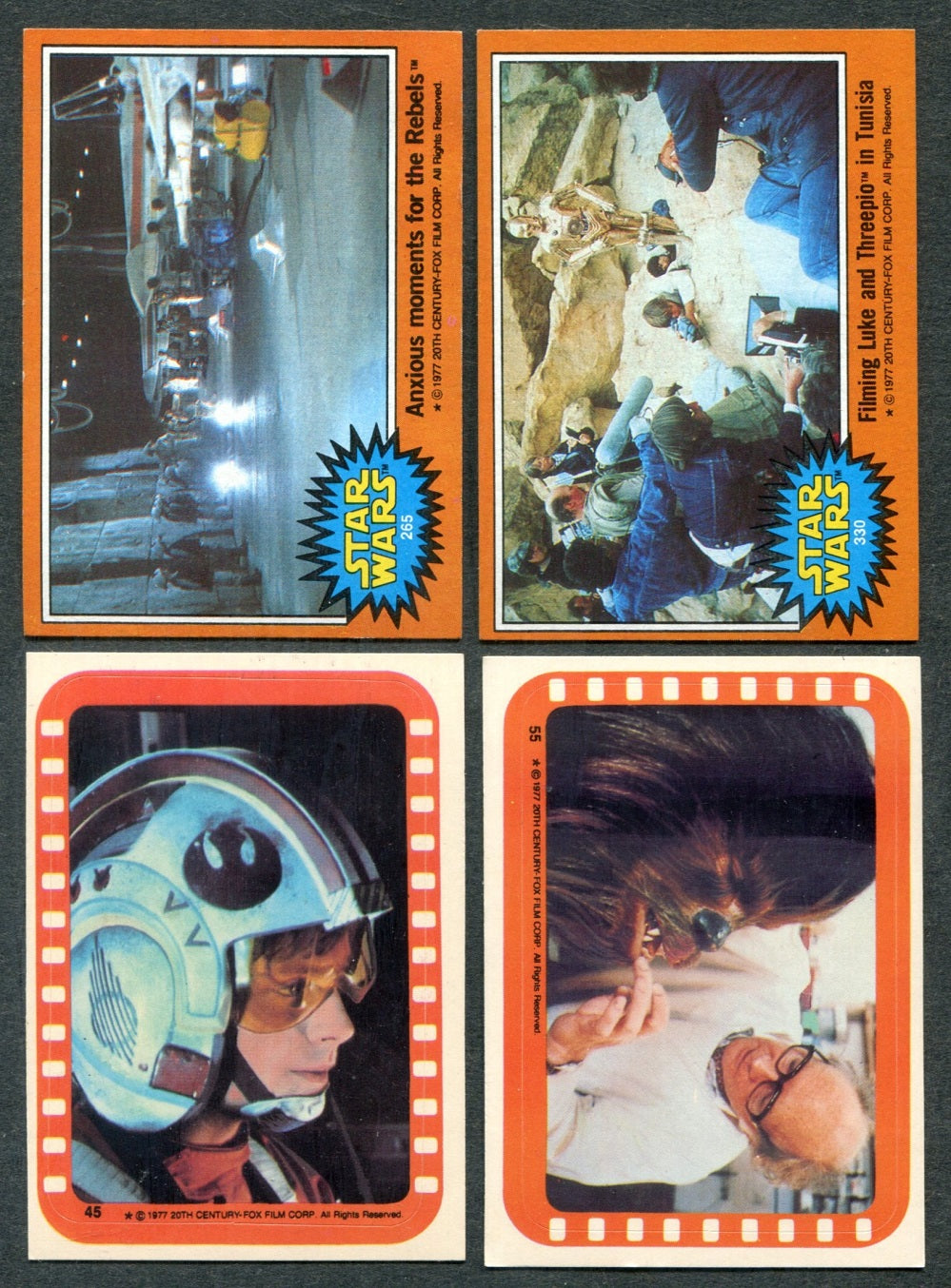 1978 Topps Star Wars Complete Series 5 Set (w/ stickers) (66/11) NM #1