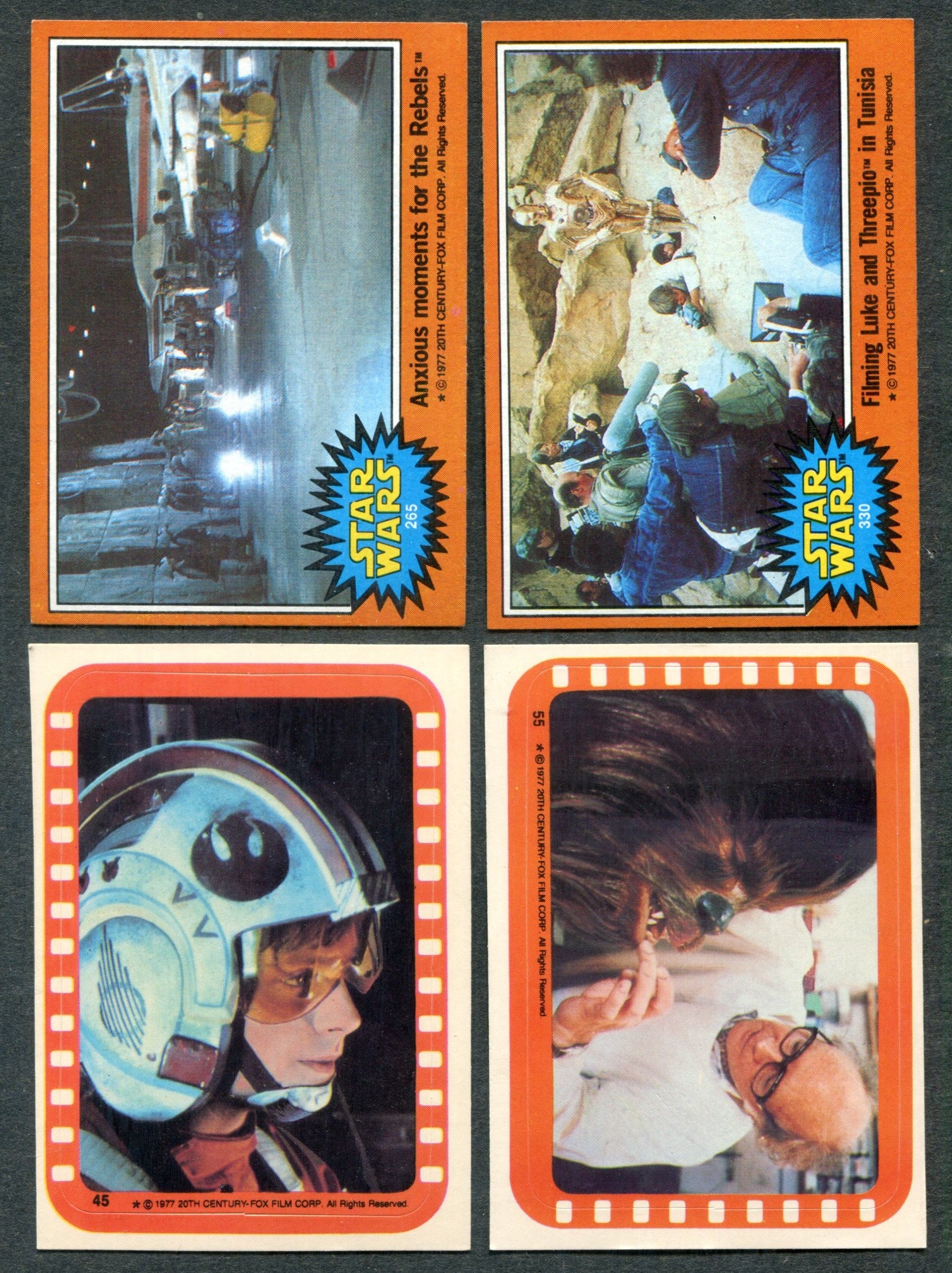 1978 Topps Star Wars Complete Series 5 Set (w/ stickers) (66/11) NM #2