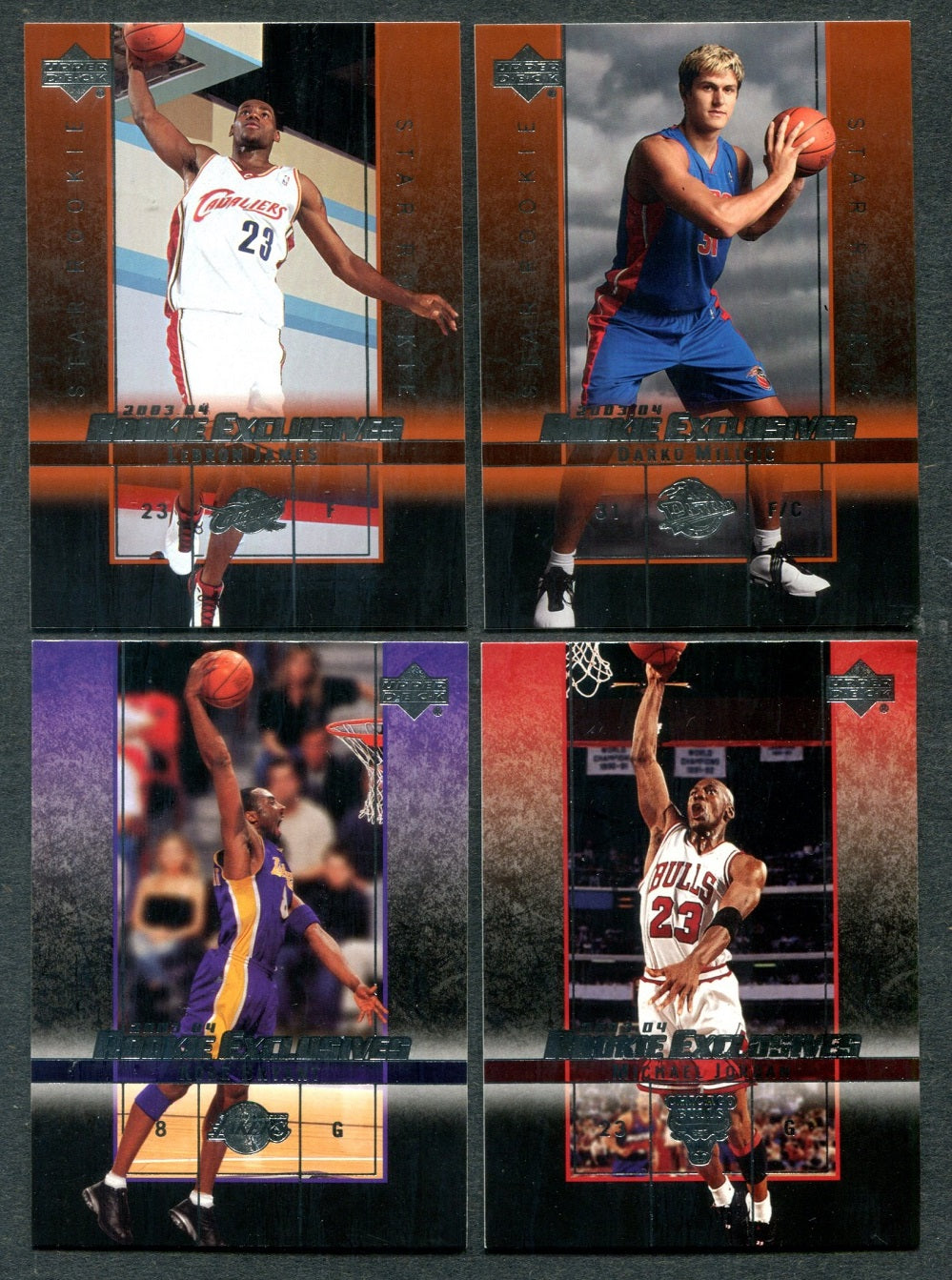 2003/04 Upper Deck Rookie Exclusives Basketball Complete Set (60)