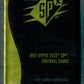 1997 Upper Deck SPx Football Unopened Pack (1)
