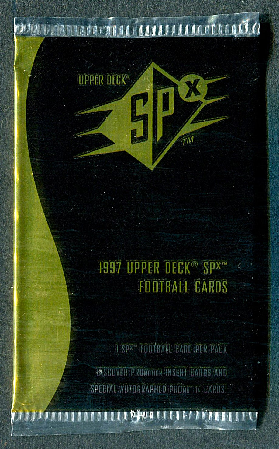 1997 Upper Deck SPx Football Unopened Pack (1)