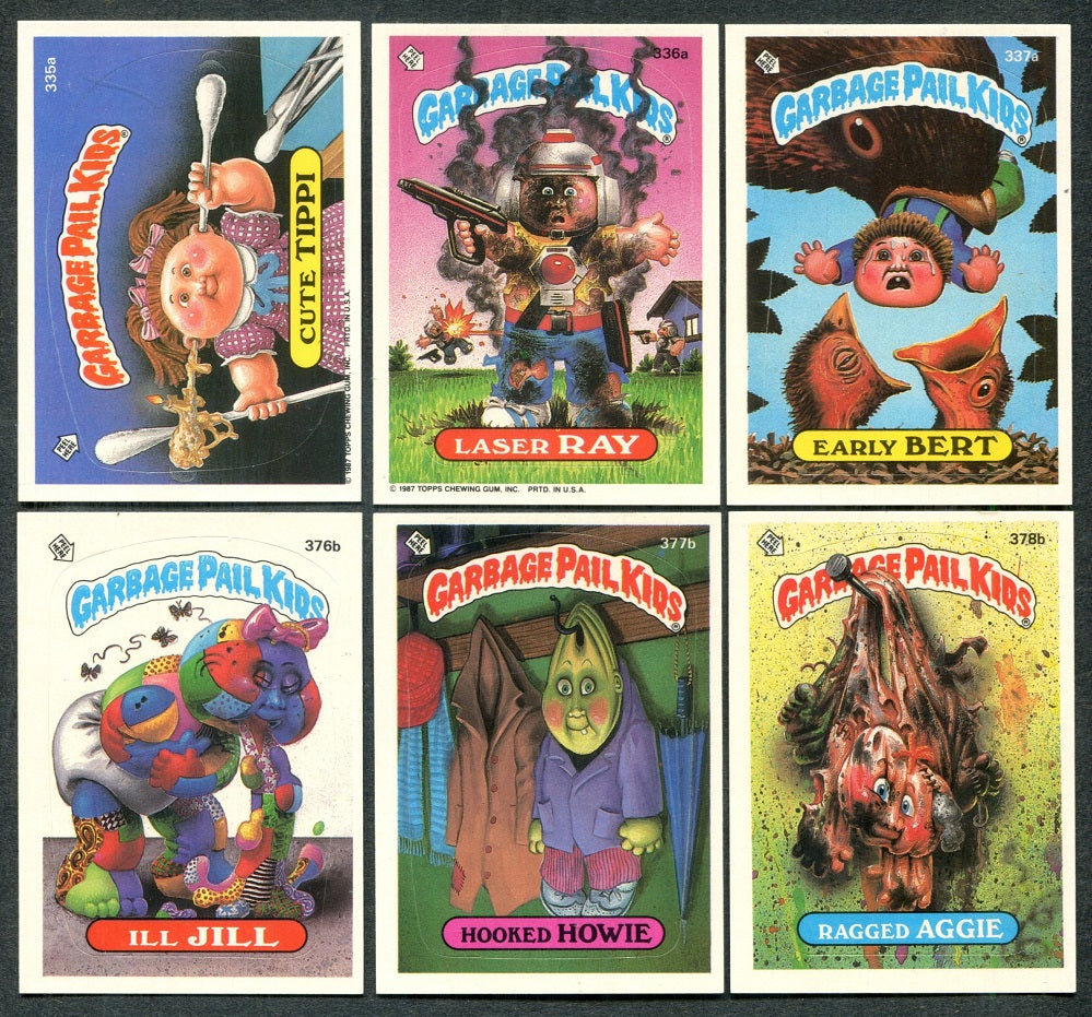 1987 Topps Garbage Pail Kids Complete Series 9 Set NM NM/MT