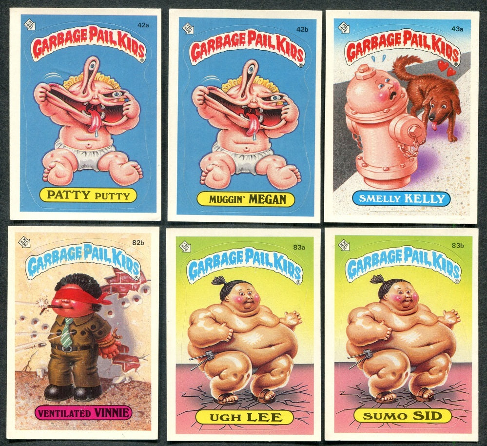 1985 Topps Garbage Pail Kids Complete Series 2 Set NM NM+ (Set #1)