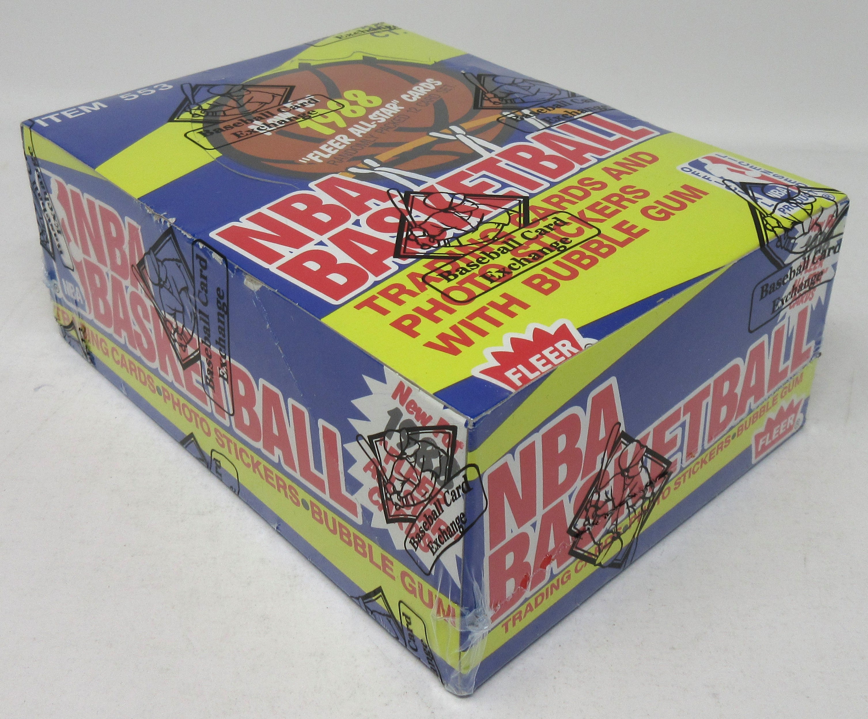 1988/89 Fleer Basketball Unopened Wax Box (BBCE) (A16854)
