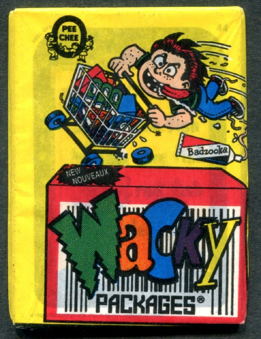 1992 OPC O-Pee-Chee Wacky Packages Unopened Wax Pack (6)