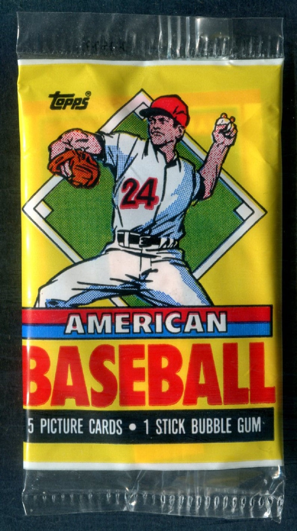 1989 Topps UK American Baseball Unopened Pack