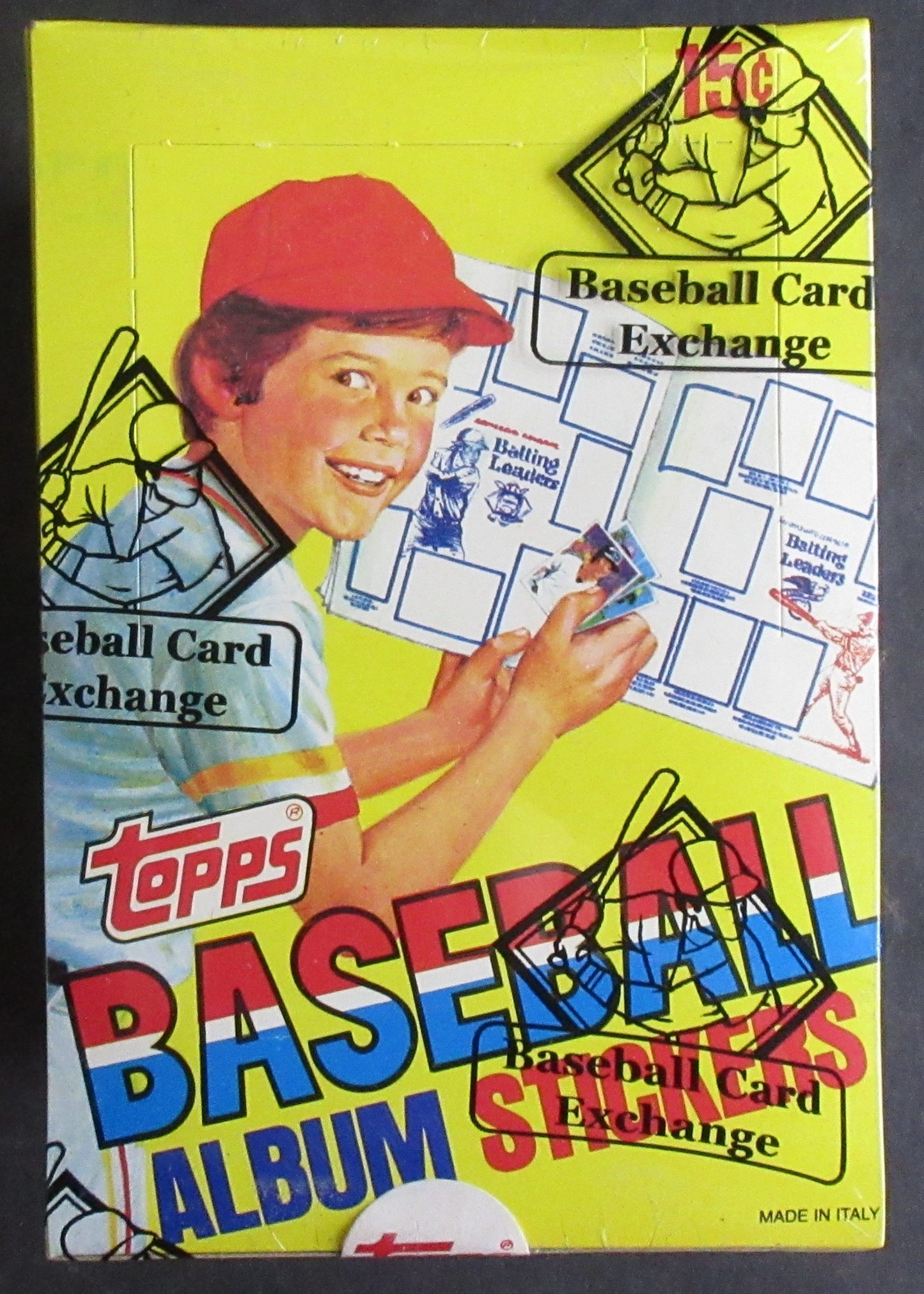 1981 Topps Baseball Unopened Album Stickers Box (FASC)