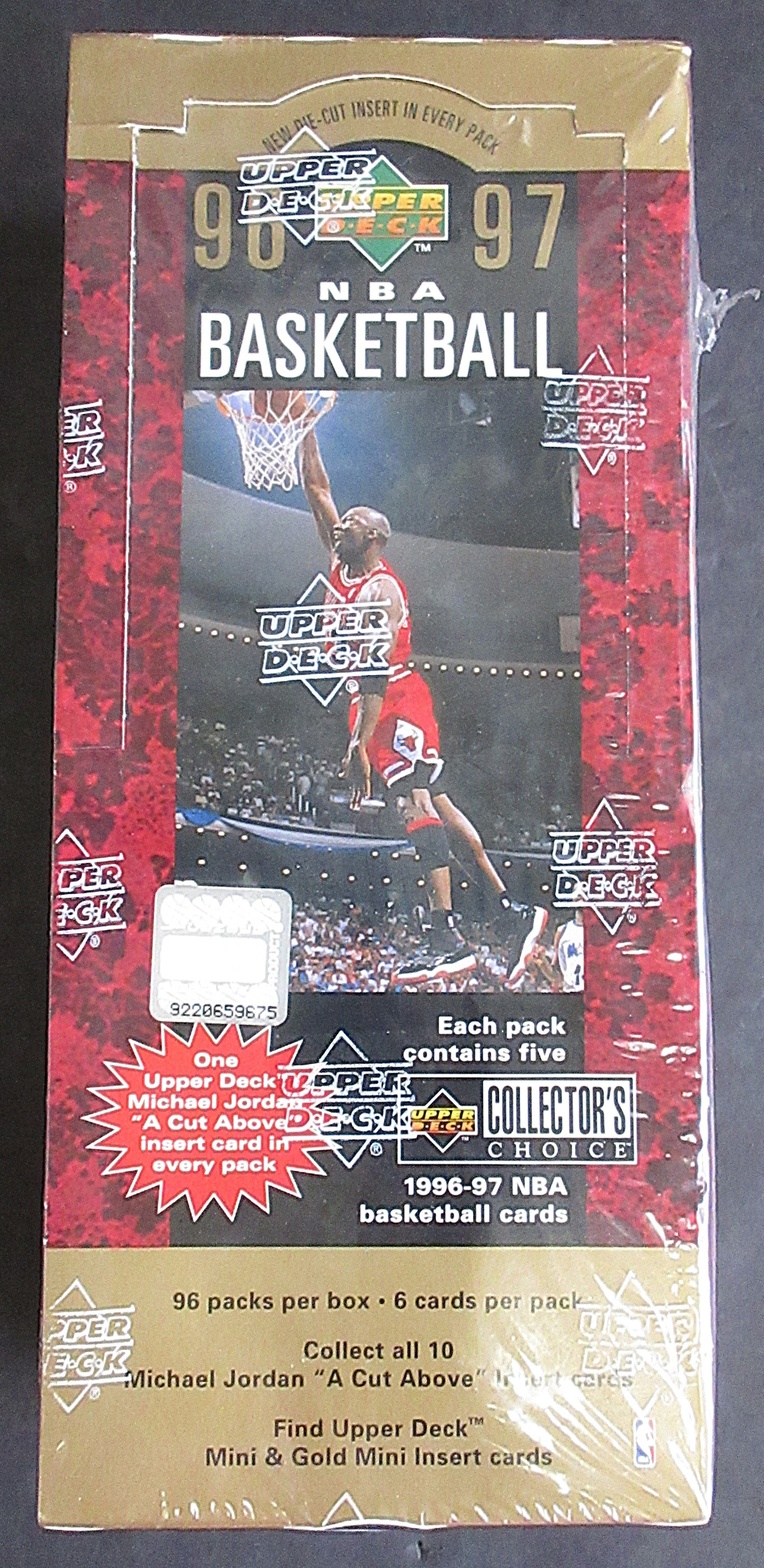1996/97 Upper Deck Collector's Choice Basketball Unopened Box (96/5/1)