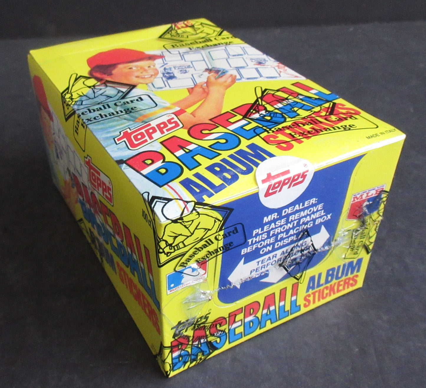 1981 Topps Baseball Unopened Album Stickers Box (FASC)