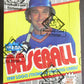 1989 Fleer Baseball Unopened Wax Box (FASC) (Code 83402)
