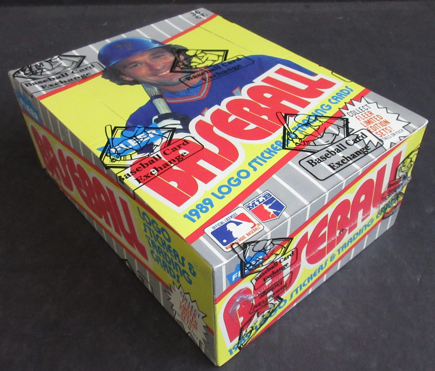 1989 Fleer Baseball Unopened Wax Box (FASC) (Code 83402)