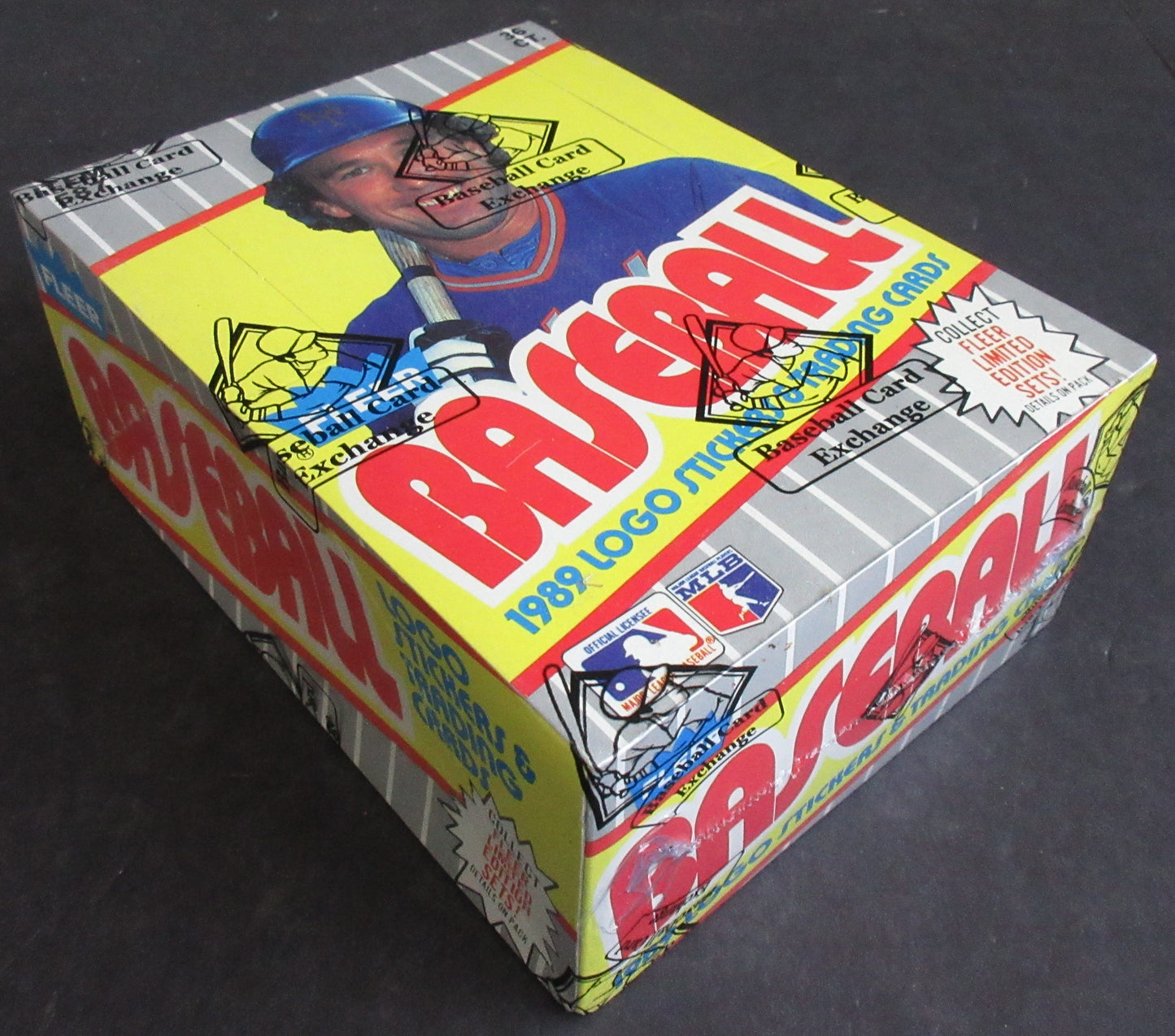 1989 Fleer Baseball Unopened Wax Box (FASC) (Code 90111)