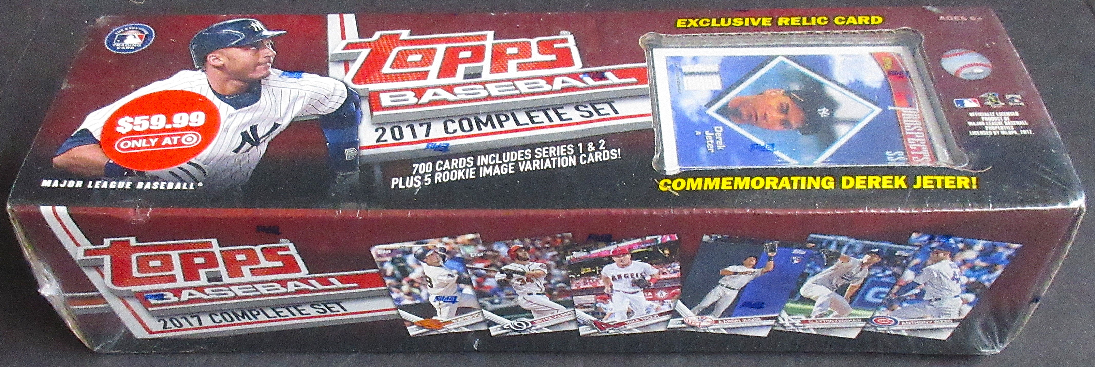 2017 Topps Baseball Factory Set (Target) (Jeter Relic) (700)