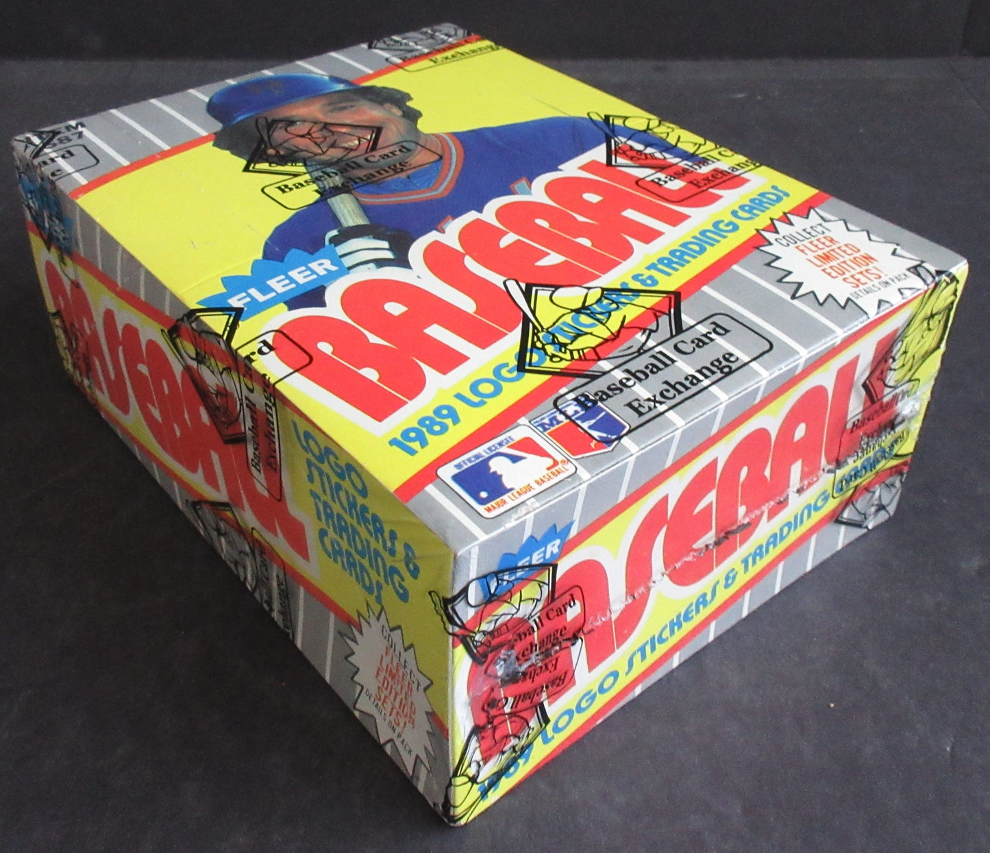 1989 Fleer Baseball Unopened Wax Box (FASC) (Code 90091)