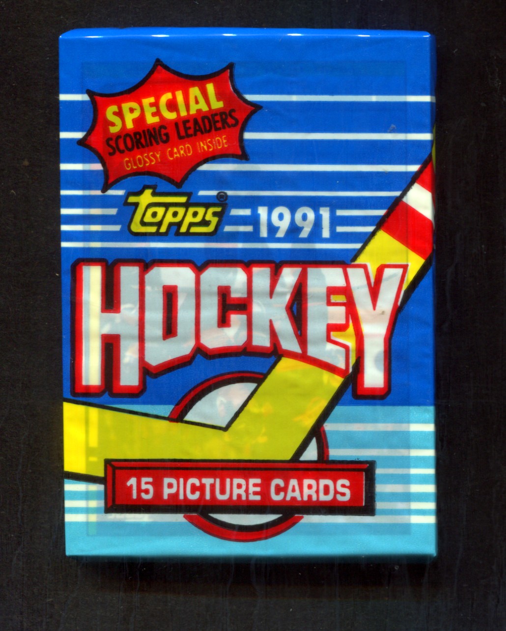 1991/92 Topps Hockey Unopened Pack (15)