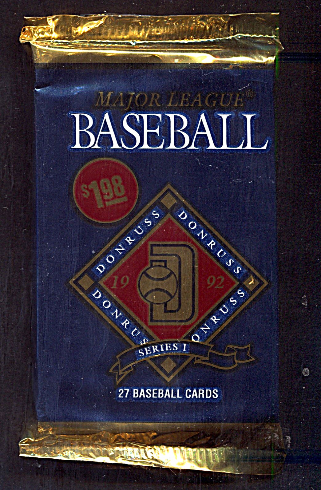 1992 Donruss Baseball Unopened Jumbo Pack (27) (Pre-Priced)
