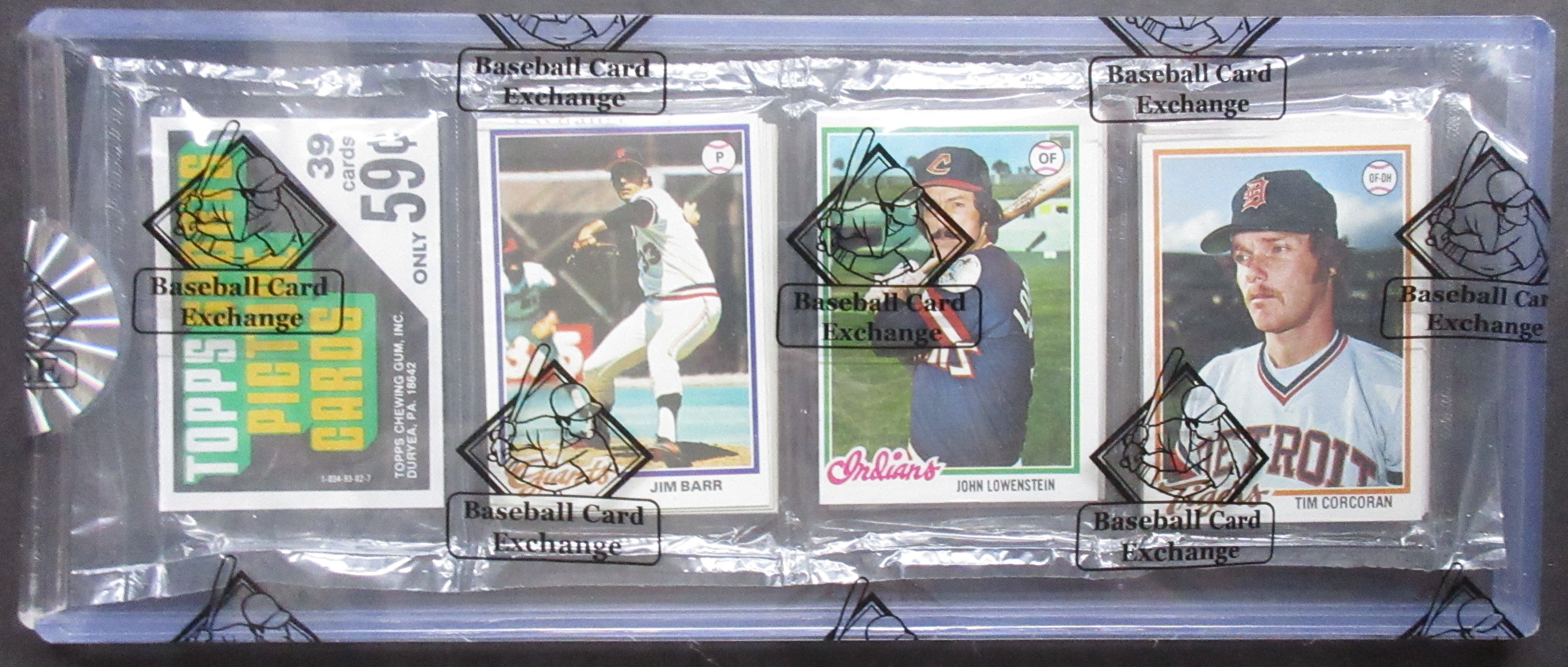 1978 Topps Baseball Unopened Rack Pack (BBCE) (M. Schmidt Back) (26196)