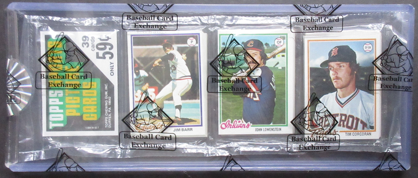 1978 Topps Baseball Unopened Rack Pack (BBCE) (M. Schmidt Back) (26196)