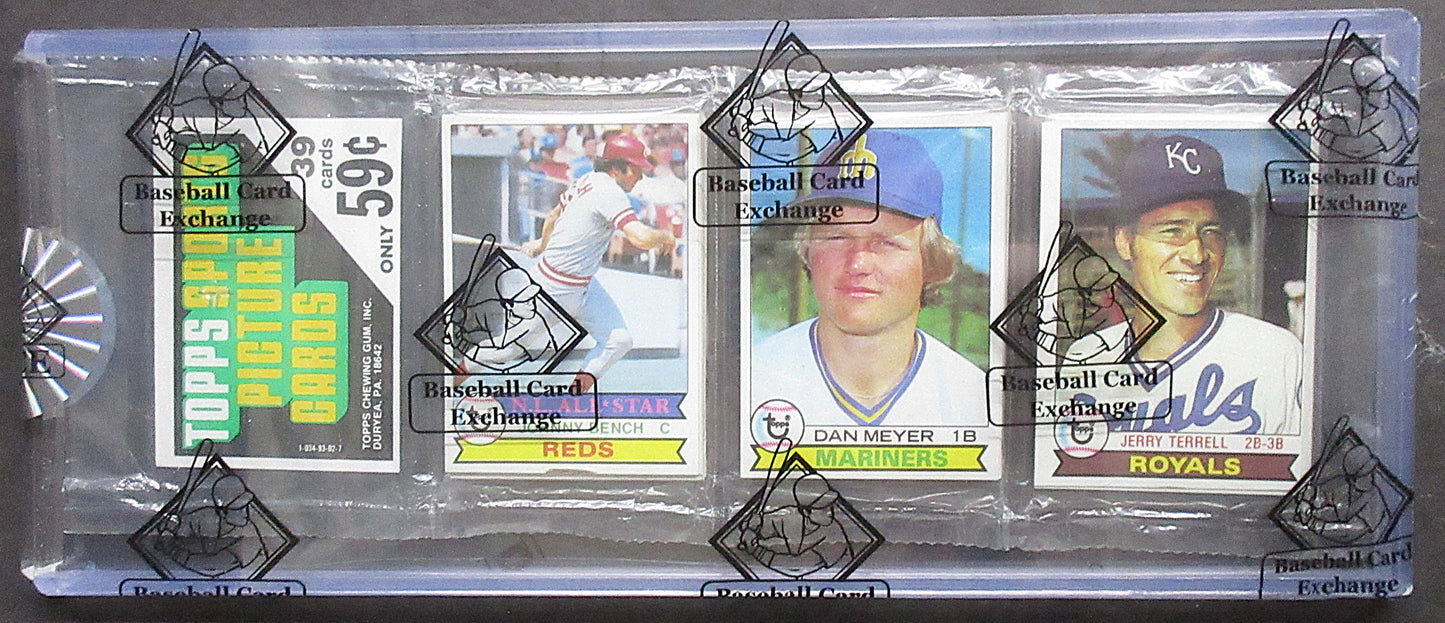 1979 Topps Baseball Unopened Rack Pack (BBCE) (Bench Top) (26198)