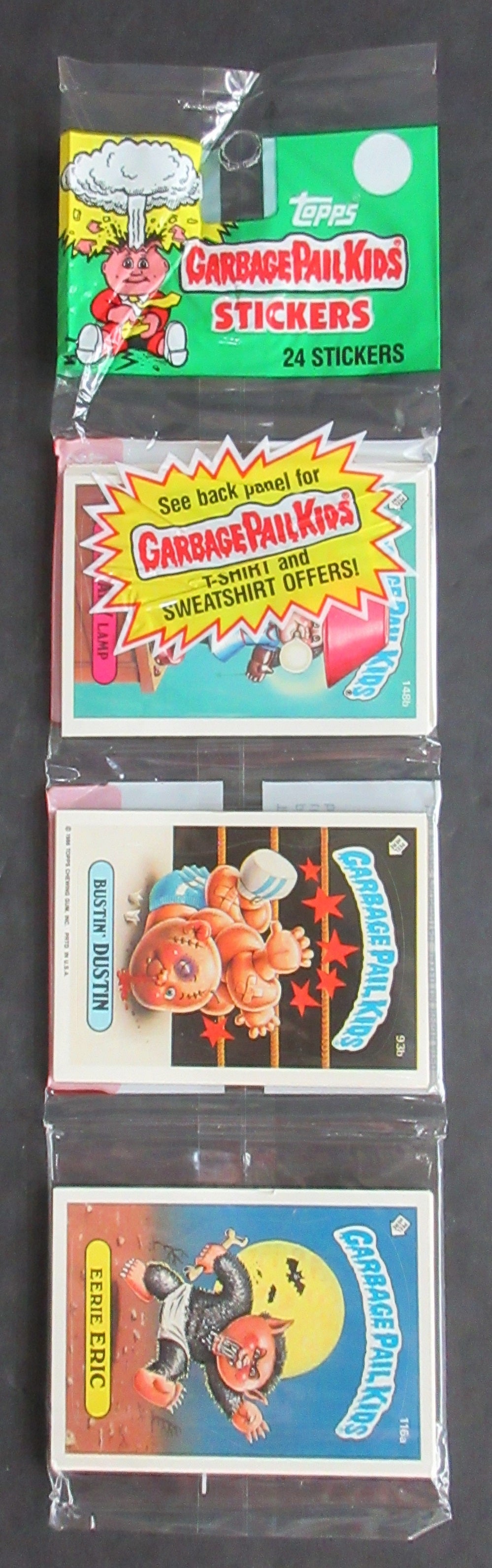 1986 Topps Garbage Pail Kids Unopened Series 3 / 4 Rack Pack