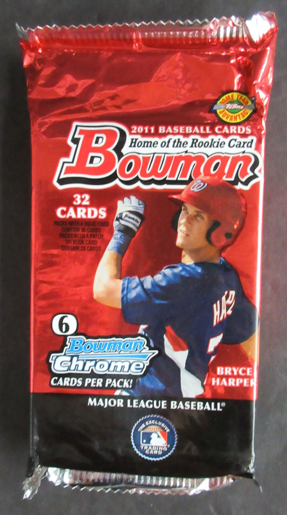 2011 Bowman Baseball Unopened Jumbo Pack (HTA) (32)