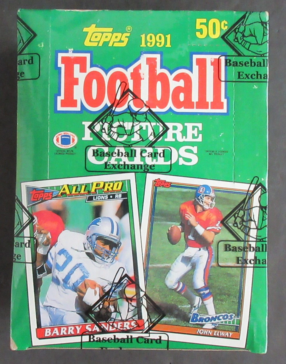 1991 Topps Football Unopened Box (FASC)