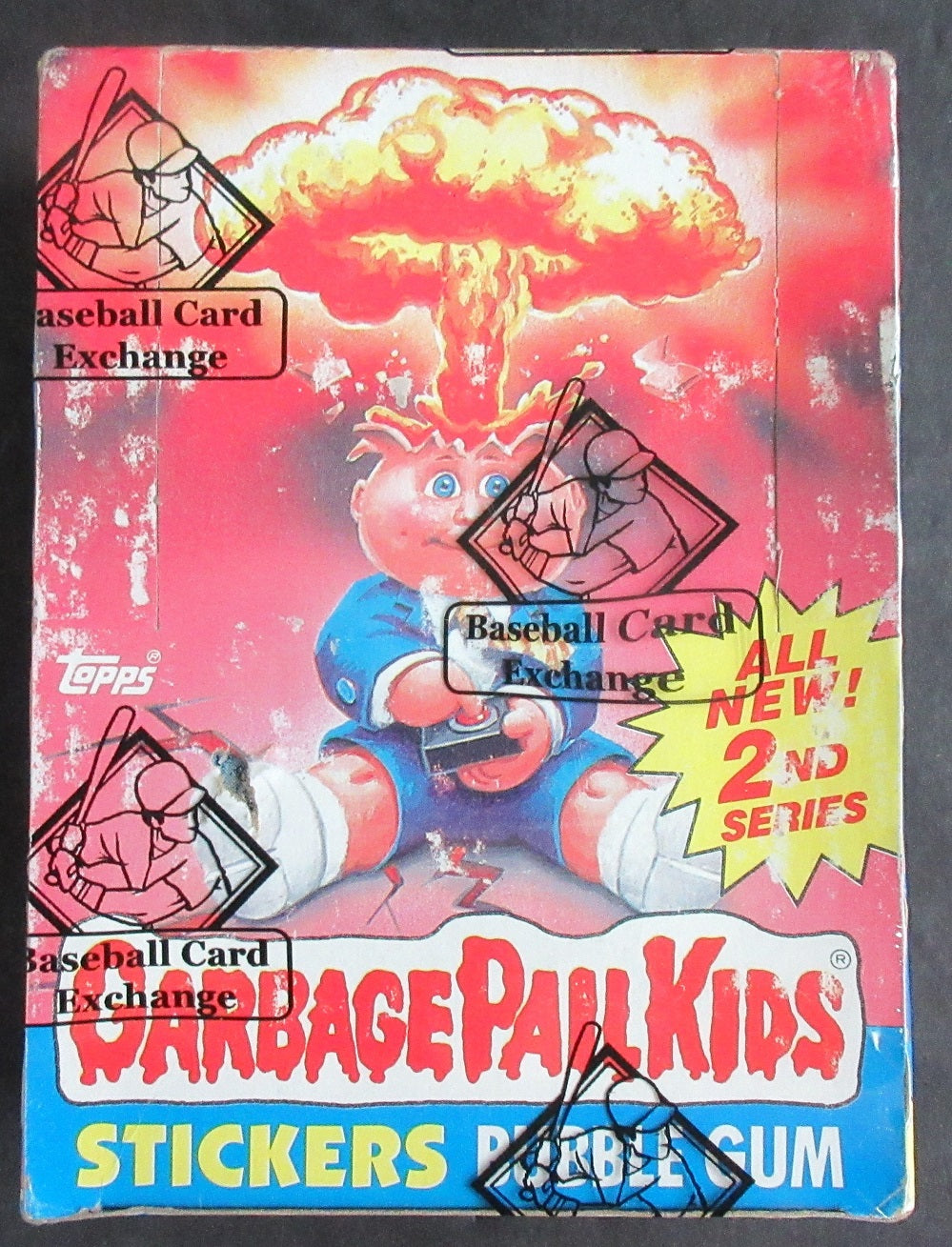 1985 Topps Garbage Pail Kids Unopened Series 2 Wax Box (w/ price) (Read) (BBCE) (A15159)