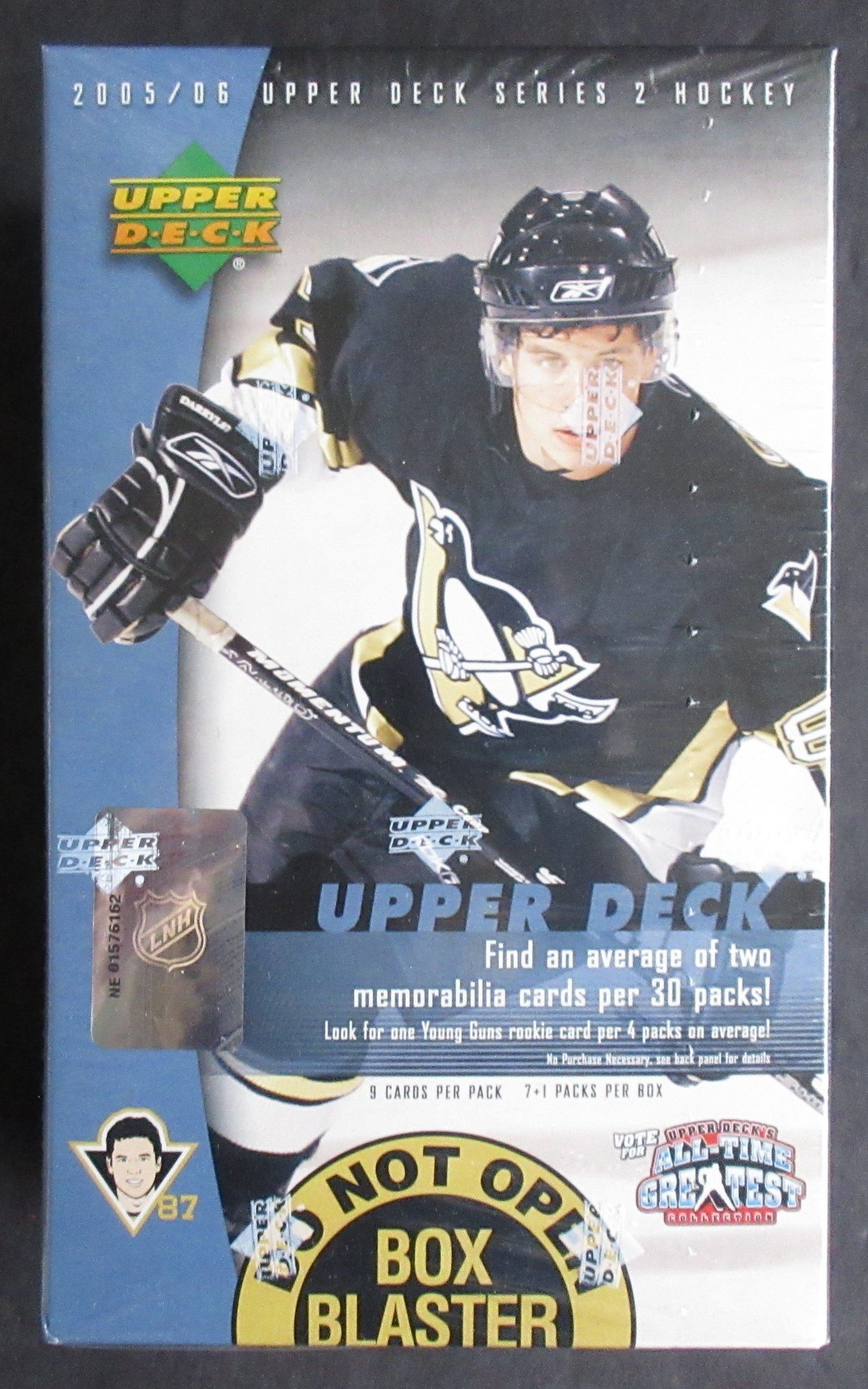 2005/06 Upper Deck Hockey Unopened Series 2 Blaster Box (8/9)
