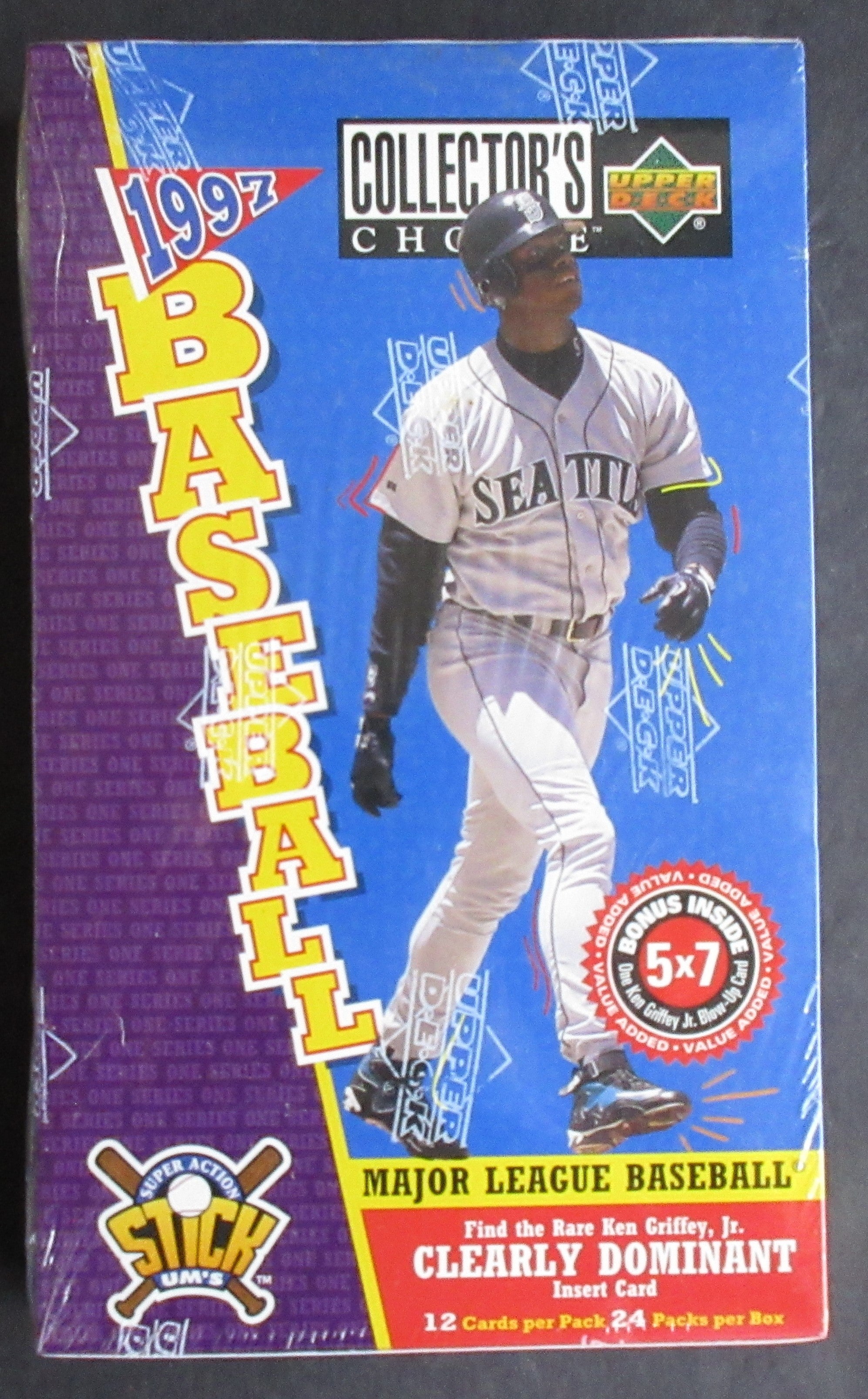 1997 Upper Deck Collector's Choice Baseball Series 1 Box (24/12)