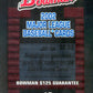 2002 Bowman Baseball Unopened Pack (Retail) (Pre-Priced) (10)
