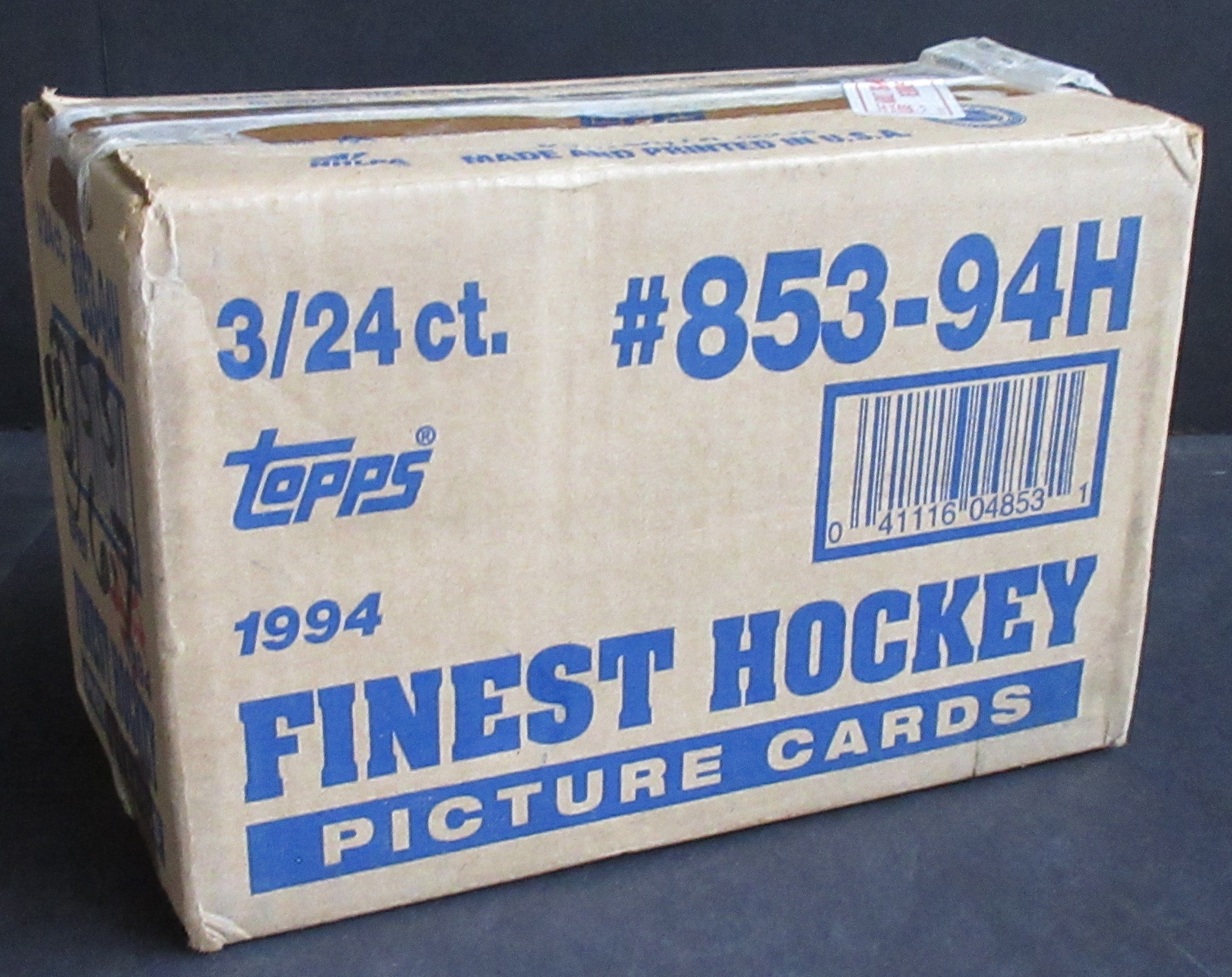 1994/95 Topps Finest Hockey Case (Hobby) (3 Box) (Sealed)