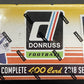 2018 Panini Donruss Football Factory Set (Orange) (Retail) (400)