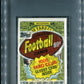 1986 Topps Football Unopened Cello Pack PSA 9