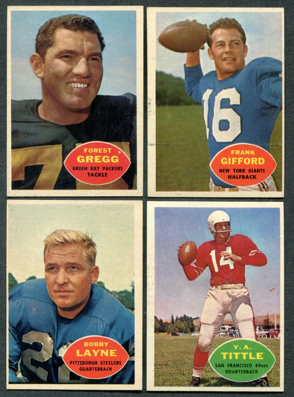 1960 Topps Football Complete Set EX/MT NM (132) (24-577)