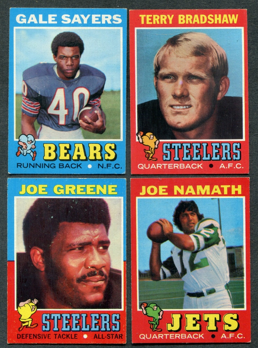 1971 Topps Football Complete Set VG/EX EX (263) (24-578)