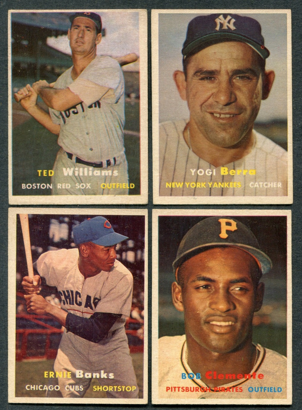 1957 Topps Baseball Complete Set EX (407) (24-580)