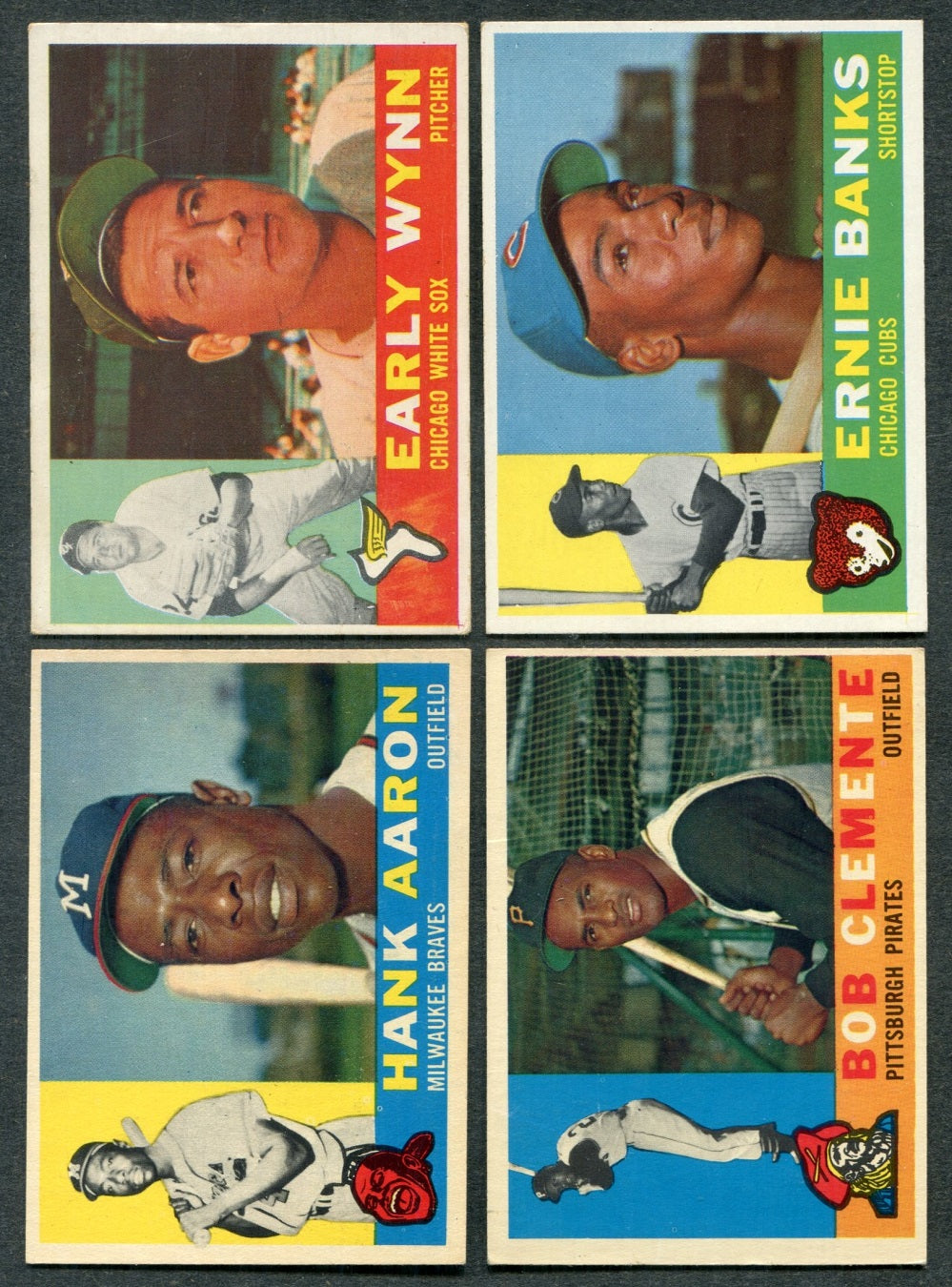 1960 Topps Baseball Complete Set EX EX/MT (572) (24-581)