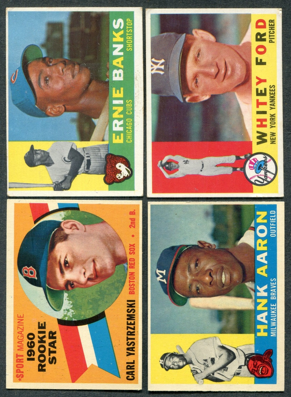 1960 Topps Baseball Complete Set VG/EX EX(572) (24-582)