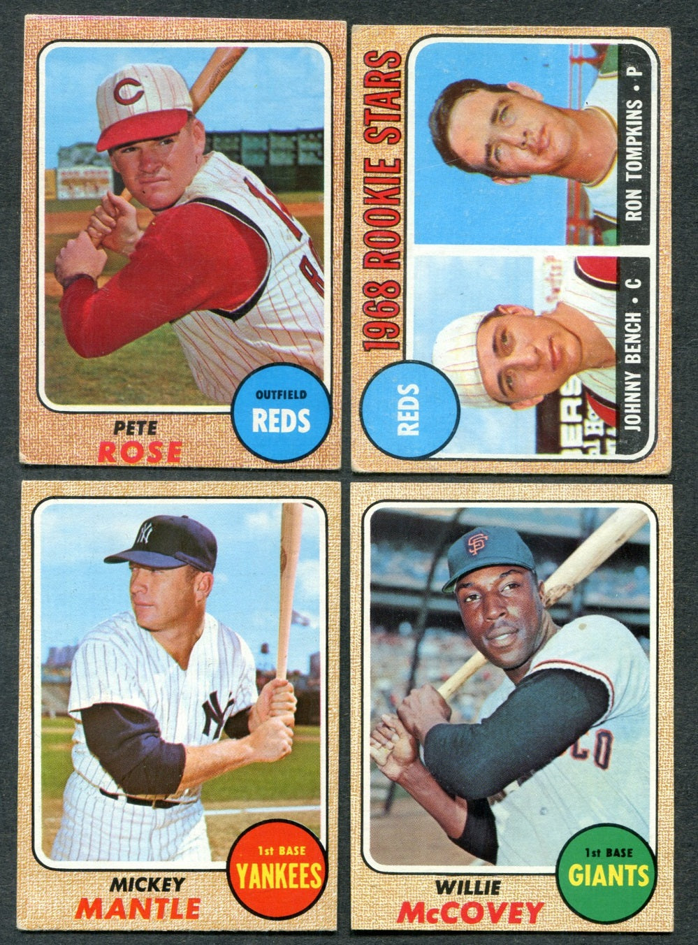 1968 Topps Baseball Complete Set VG VG/EX (598) (24-587)