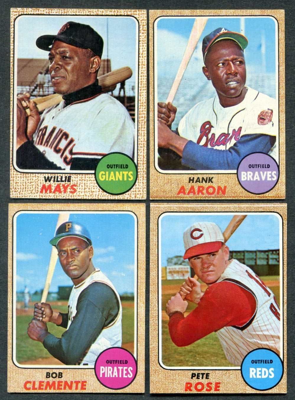 1968 Topps Baseball Complete Set VG VG/EX (598) (24-589)