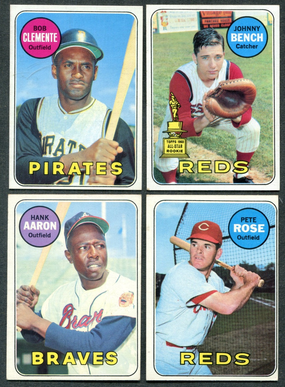 1969 Topps Baseball Complete Set EX EX/MT (664) (24-590)