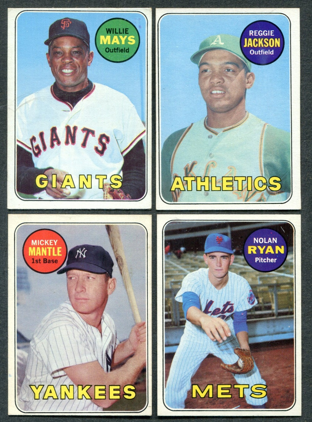 1969 Topps Baseball Complete Set VG/EX (664) (24-591)