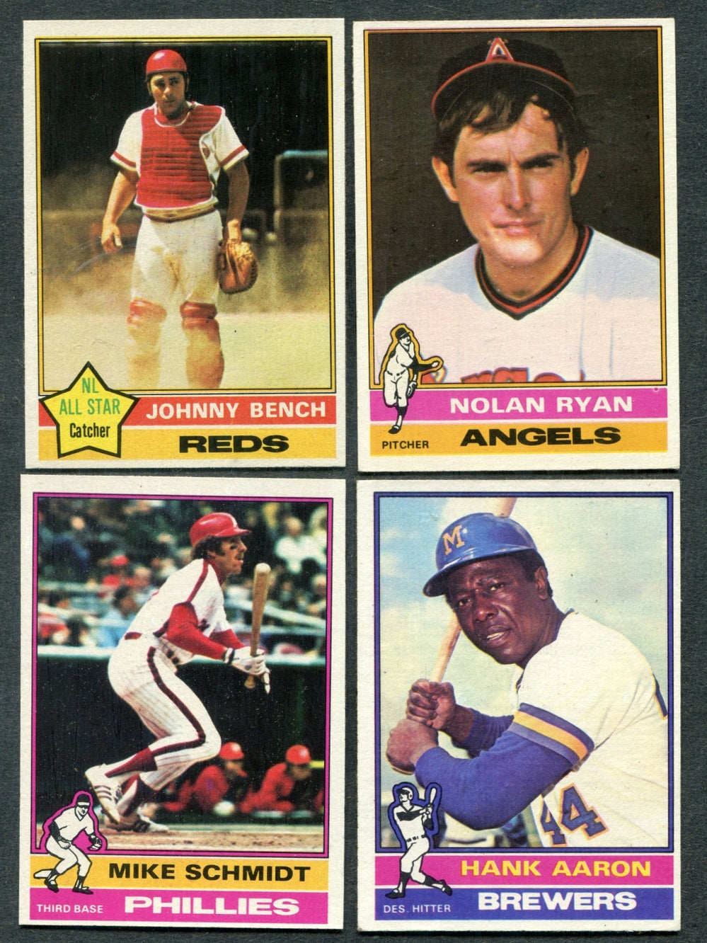 1976 Topps Baseball Complete Set EX/MT NM (660) (24-593)