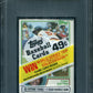 1983 Topps Baseball Unopened Cello Pack PSA 8 Gwynn Top *4771