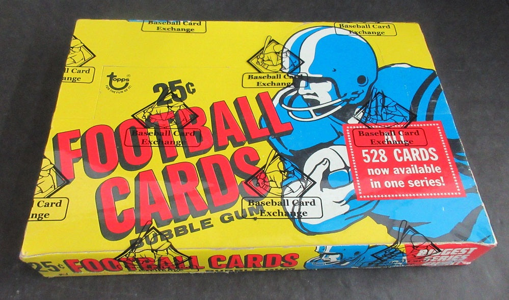 1976 Topps Football Unopened Cello Box (BBCE) (X1626)