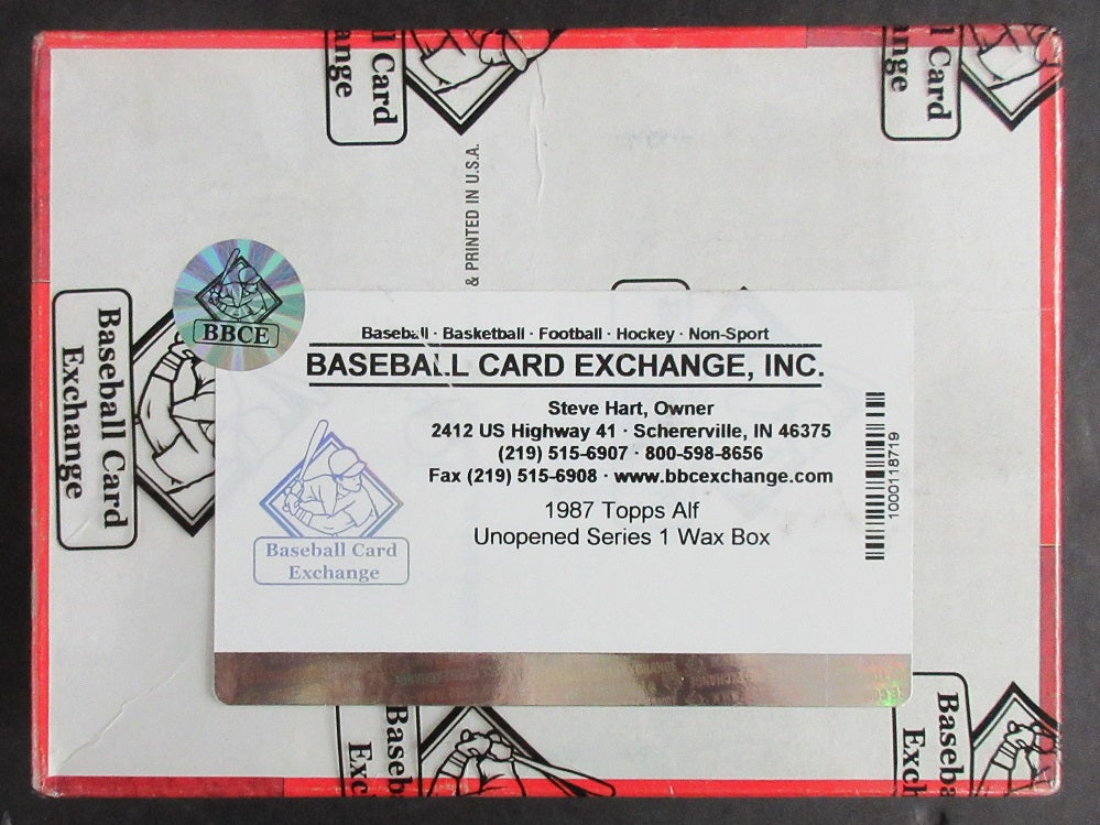 1987 Topps ALF Unopened Series 1 Wax Box (BBCE) (Non)