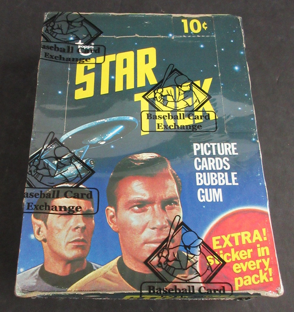 1976 Topps Star Trek Unopened Wax Box (BBCE) (A13472)