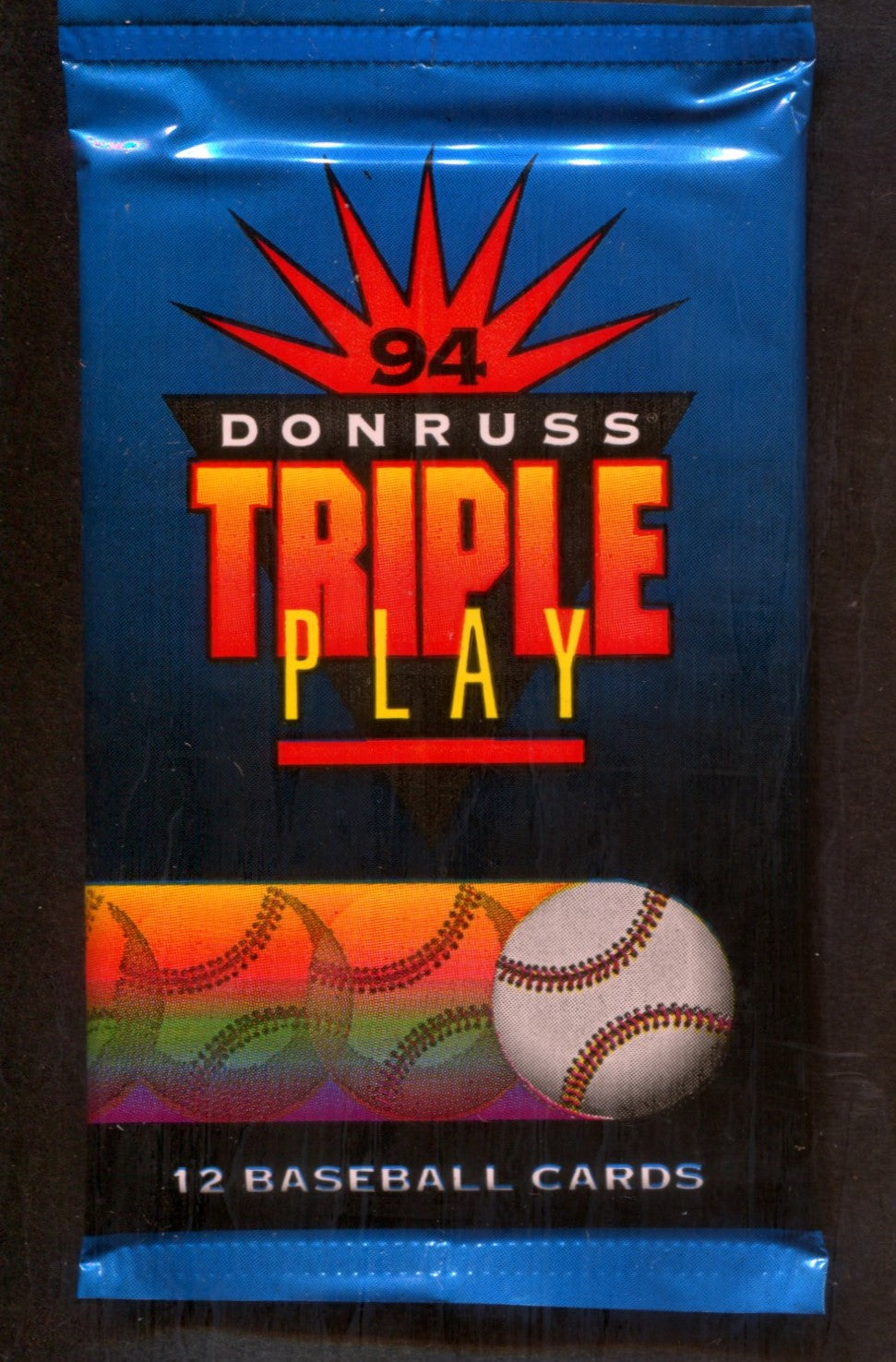 1994 Donruss Triple Play Baseball Unopened Pack (12)