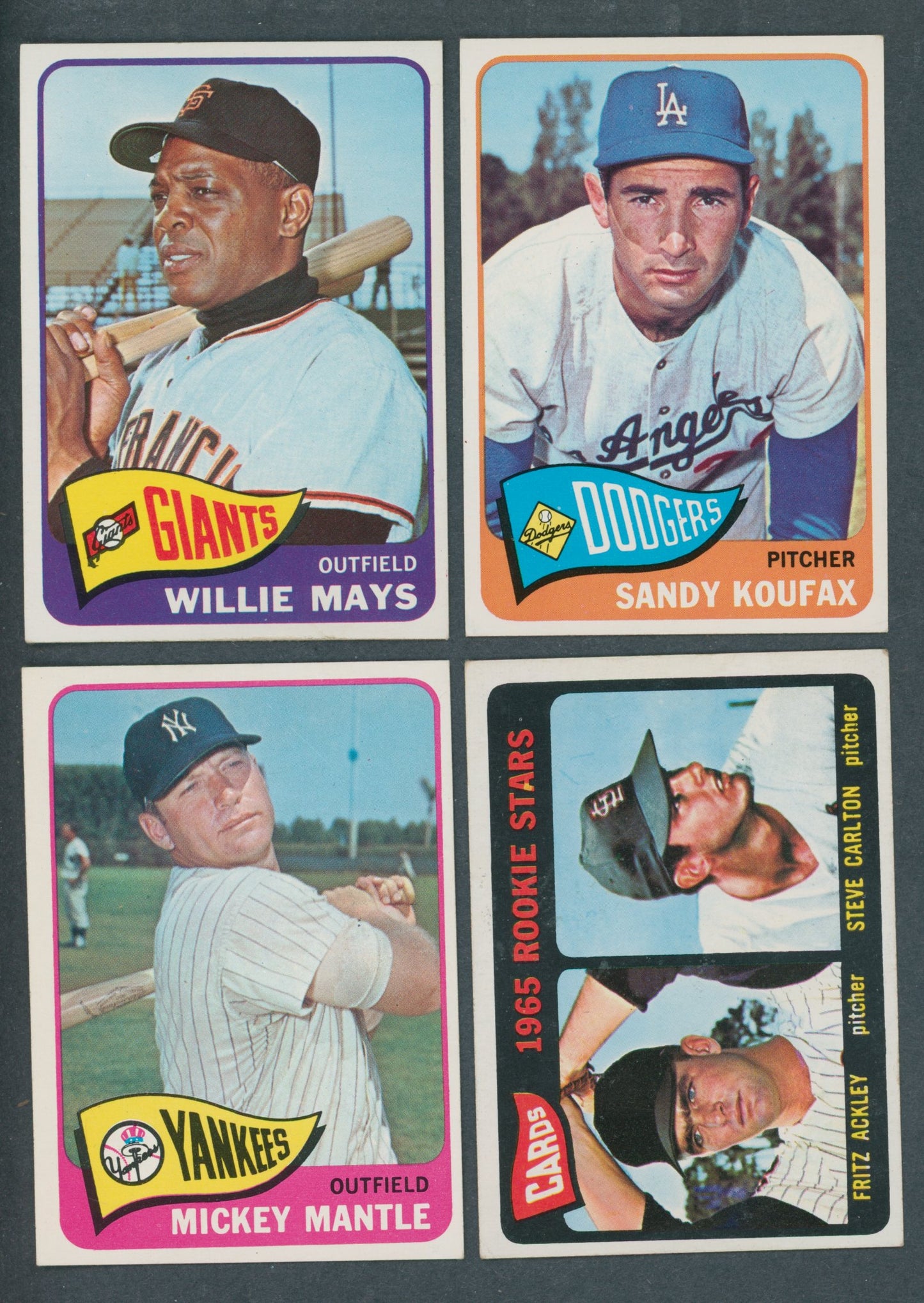 1965 Topps Baseball Complete Set EX EX/MT (598) (23-505)