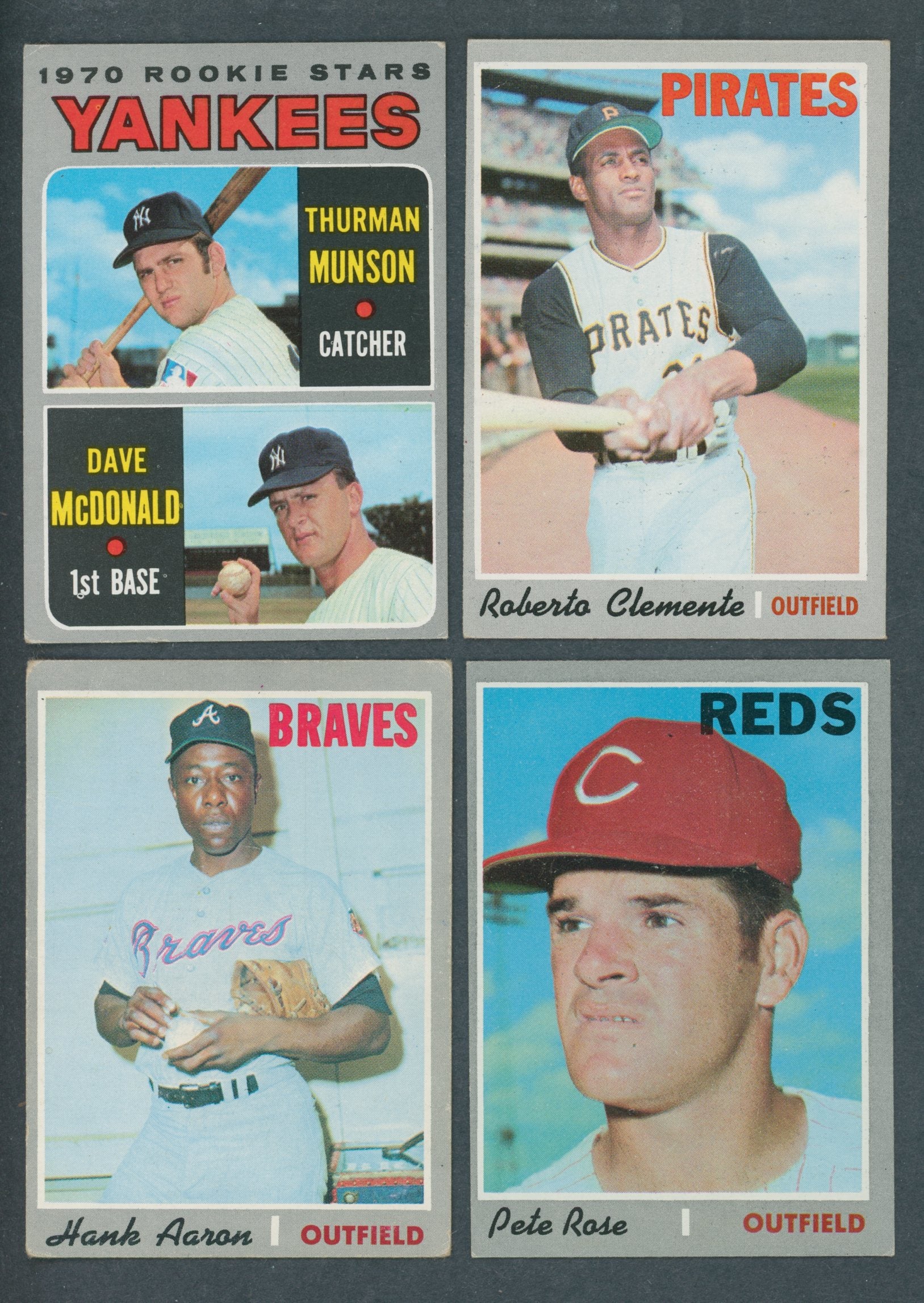 1970 Topps Baseball Complete Set GD VG/EX (720) (23-507)